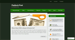 Desktop Screenshot of paddockpost.com